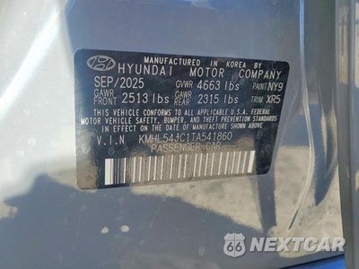 Zdjęcie 12 z 12 samochodu: 2026 HYUNDAI SONATA N LINE VIN:KMHL54JC1TA541860 - miniatura