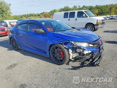 Czwarte zdjęcie samochodu z boku: 2019 HONDA CIVIC TYPE-R TOURING VIN:SHHFK8G75KU200686 - miniatura