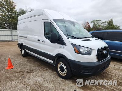 Czwarte zdjęcie samochodu z boku: 2022 FORD TRANSIT T-250 DELIVERY VAN VIN:1FTBR1X83NKA14938 - miniatura