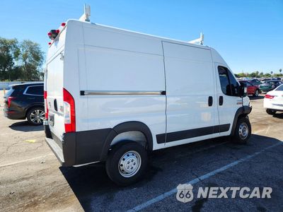 Trzecie zdjęcie samochodu z tyłu: 2021 RAM PROMASTER 1500 DELIVERY VAN VIN:3C6LRVBG9ME520938 - miniatura