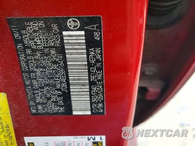 Zdjęcie 12 z 12 samochodu: 2011 TOYOTA COROLLA LE VIN:JTDBU4EE5B9164741 - miniatura