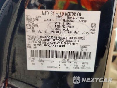 Zdjęcie 12 z 12 samochodu: 2010 FORD ESCAPE HYBRID VIN:1FMCU5K35AKB40049 - miniatura