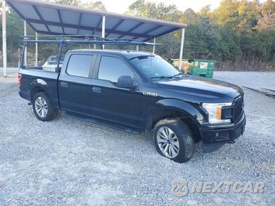 Czwarte zdjęcie samochodu z boku: 2018 FORD F150 SUPERCREW VIN:1FTEW1EP9JFA14655 - miniatura