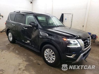 Czwarte zdjęcie samochodu z boku: 2021 NISSAN ARMADA SV VIN:JN8AY2AD3M9661800 - miniatura