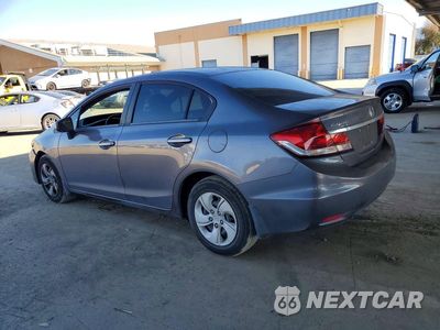 Drugie zdjęcie samochodu z przodu: 2014 HONDA CIVIC LX VIN:19XFB2F50EE241994 - miniatura