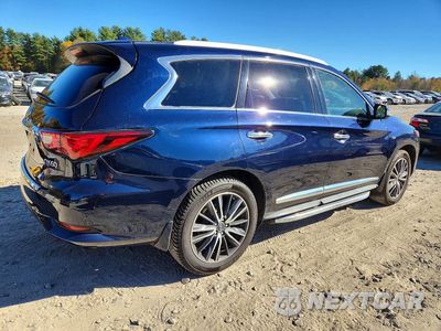 Trzecie zdjęcie samochodu z tyłu: 2017 INFINITI QX60 BASE VIN:5N1DL0MM3HC521614 - miniatura