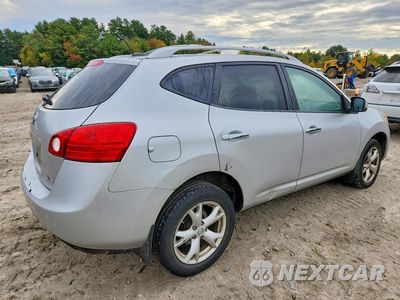 Trzecie zdjęcie samochodu z tyłu: 2010 NISSAN ROGUE S VIN:JN8AS5MV0AW606371 - miniatura