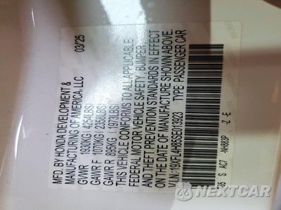 Zdjęcie 12 z 12 samochodu: 2025 HONDA CIVIC SPORT VIN:19XFL4H85SE013923 - miniatura