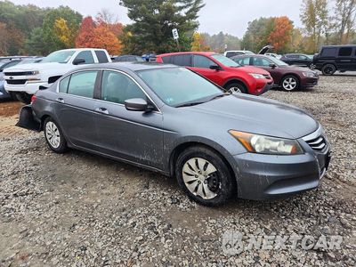 Czwarte zdjęcie samochodu z boku: 2011 HONDA ACCORD LX VIN:1HGCP2F34BA097773 - miniatura