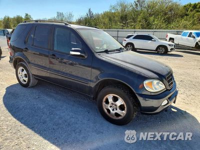 Czwarte zdjęcie samochodu z boku: 2003 MERCEDES-BENZ ML 350 VIN:4JGAB57E93A444890 - miniatura