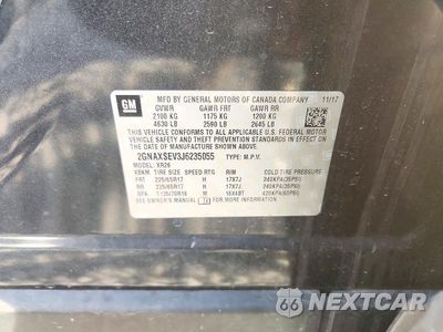 Zdjęcie 13 z 13 samochodu: 2018 CHEVROLET EQUINOX VIN:2GNAXSEV3J6235055 - miniatura