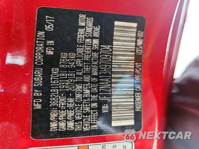 Zdjęcie 12 z 12 samochodu: 2017 TOYOTA 86 BASE VIN:JF1ZNAA13H9709704 - miniatura