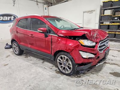 Czwarte zdjęcie samochodu z boku: 2019 FORD ECOSPORT TITANIUM VIN:MAJ3S2KE9KC260934 - miniatura