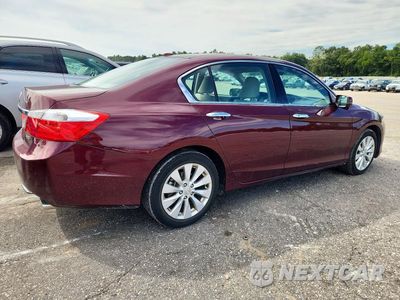 Trzecie zdjęcie samochodu z tyłu: 2013 HONDA ACCORD EXL VIN:1HGCR3F87DA002640 - miniatura