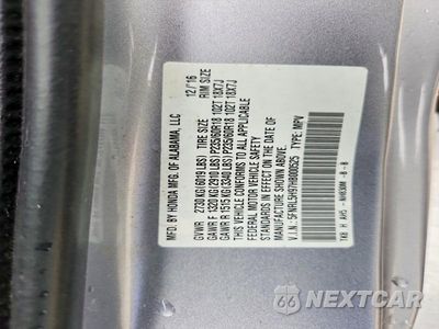 Zdjęcie 13 z 13 samochodu: 2017 HONDA ODYSSEY TOURING VIN:5FNRL5H97HB000525 - miniatura