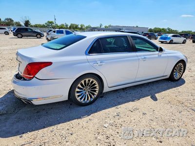 Trzecie zdjęcie samochodu z tyłu: 2018 GENESIS G90 ULTIMATE VIN:KMHG54JH9JU044130 - miniatura
