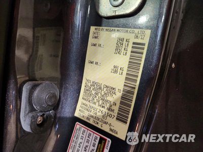 Zdjęcie 12 z 12 samochodu: 2012 NISSAN ALTIMA 2.5 S VIN:1N4AL2EP1CC263507 - miniatura