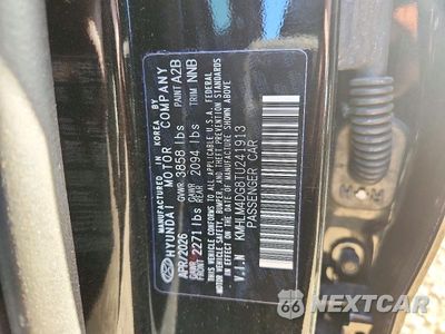 Zdjęcie 12 z 12 samochodu: 2026 HYUNDAI ELANTRA SEL SPORT VIN:KMHLM4DG8TU241913 - miniatura