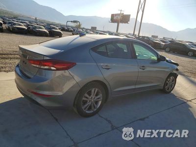 Trzecie zdjęcie samochodu z tyłu: 2018 HYUNDAI ELANTRA SEL VIN:KMHD84LF8JU451524 - miniatura