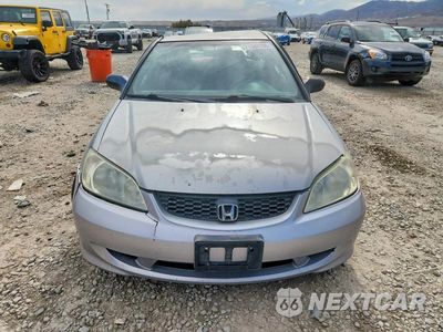 Piąte zdjęcie samochodu w środku: 2004 HONDA CIVIC LX VIN:1HGEM22554L071330 - miniatura