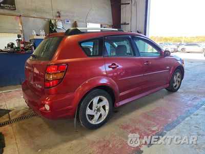 Trzecie zdjęcie samochodu z tyłu: 2006 PONTIAC VIBE VIN:5Y2SL65816Z443618 - miniatura