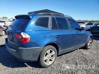 Trzecie zdjęcie samochodu z tyłu: 2004 BMW X3 3.0I VIN:WBXPA93454WA61111 - miniatura