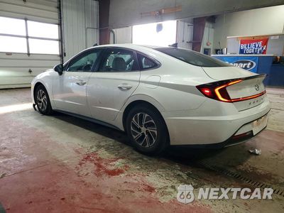 Drugie zdjęcie samochodu z przodu: 2022 HYUNDAI SONATA HYBRID BLUE VIN:KMHL24JJ4NA048362 - miniatura