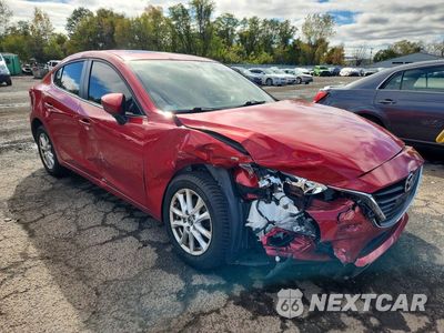 Czwarte zdjęcie samochodu z boku: 2014 MAZDA 3 GRAND TOURING VIN:3MZBM1W75EM120689 - miniatura