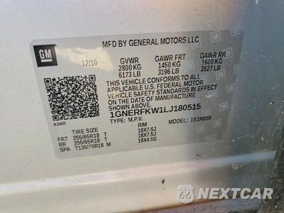 Zdjęcie 13 z 13 samochodu: 2020 CHEVROLET TRAVERSE LS VIN:1GNERFKW1LJ180515 - miniatura