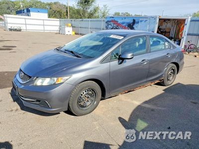 2013 HONDA CIVIC LX 19XFB2F53DE003829 - główne zdjęcie licytacji z USA - miniatura