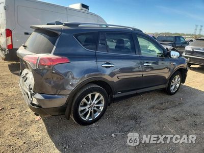 Trzecie zdjęcie samochodu z tyłu: 2017 TOYOTA RAV4 HV LIMITED VIN:JTMDJREV2HD074371 - miniatura