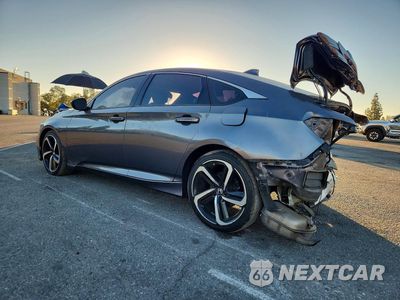 Drugie zdjęcie samochodu z przodu: 2020 HONDA ACCORD SPORT VIN:1HGCV1F31LA138507 - miniatura