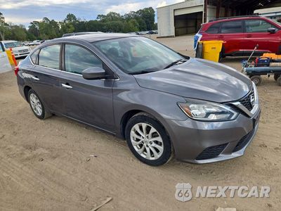 Czwarte zdjęcie samochodu z boku: 2018 NISSAN SENTRA SV VIN:3N1AB7AP2JL646344 - miniatura