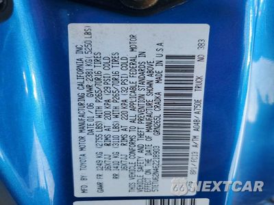 Zdjęcie 12 z 12 samochodu: 2006 TOYOTA TACOMA PRERUNNER ACCESS CAB VIN:5TETU62N46Z218903 - miniatura
