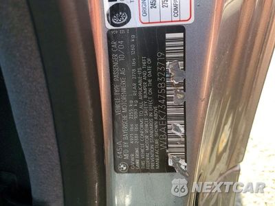 Zdjęcie 12 z 12 samochodu: 2005 BMW 645 CI AUTOMATIC VIN:WBAEK73475B323719 - miniatura