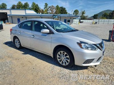 Czwarte zdjęcie samochodu z boku: 2019 NISSAN SENTRA SV VIN:3N1AB7AP9KY243269 - miniatura