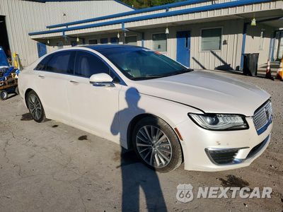 Czwarte zdjęcie samochodu z boku: 2017 LINCOLN MKZ SELECT VIN:3LN6L5DC6HR664572 - miniatura