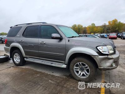 Czwarte zdjęcie samochodu z boku: 2003 TOYOTA SEQUOIA SR5 VIN:5TDBT44AX3S154131 - miniatura