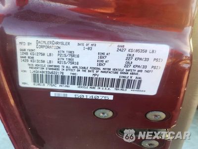 Zdjęcie 13 z 13 samochodu: 2003 JEEP LIBERTY SPORT VIN:1J4GK48K93W622176 - miniatura