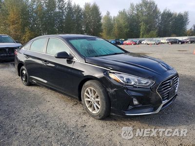 Czwarte zdjęcie samochodu z boku: 2019 HYUNDAI SONATA SE VIN:5NPE24AF2KH744702 - miniatura