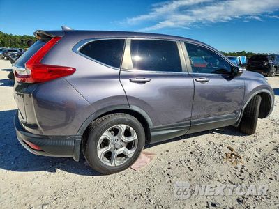 Trzecie zdjęcie samochodu z tyłu: 2017 HONDA CR-V EXL VIN:7FARW1H87HE036260 - miniatura