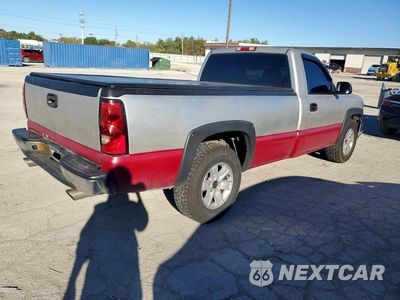 Trzecie zdjęcie samochodu z tyłu: 2004 CHEVROLET SILVERADO C1500 VIN:1GCEC14X24Z247502 - miniatura