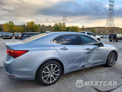 Trzecie zdjęcie samochodu z tyłu: 2015 ACURA TLX VIN:19UUB2F31FA010100 - miniatura