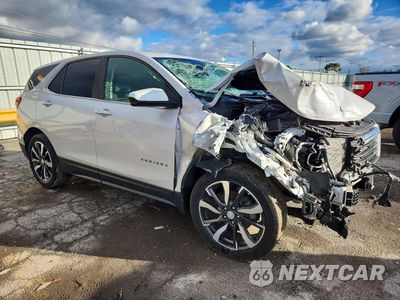 Czwarte zdjęcie samochodu z boku: 2022 CHEVROLET EQUINOX LT VIN:3GNAXKEV6NL234001 - miniatura