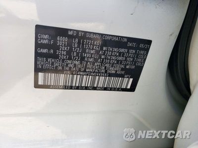 Zdjęcie 14 z 14 samochodu: 2021 SUBARU ASCENT LIMITED VIN:4S4WMAPDXM3449683 - miniatura
