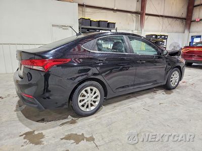 Trzecie zdjęcie samochodu z tyłu: 2019 HYUNDAI ACCENT SEL VIN:3KPC24A31KE068910 - miniatura