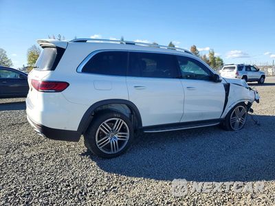 Trzecie zdjęcie samochodu z tyłu: 2021 MERCEDES-BENZ GLS 450 4MATIC VIN:4JGFF5KE9MA489976 - miniatura