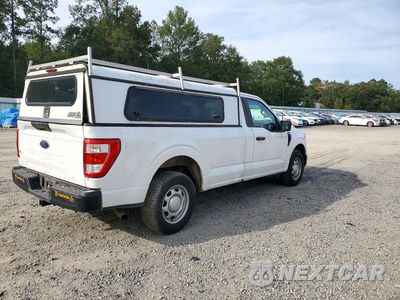Trzecie zdjęcie samochodu z tyłu: 2021 FORD F150 VIN:1FTMF1CB7MKE69874 - miniatura