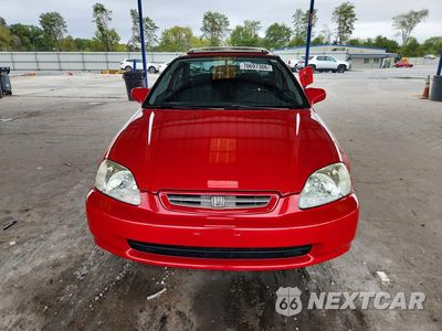 Piąte zdjęcie samochodu w środku: 1998 HONDA CIVIC EX VIN:1HGEJ8140WL092061 - miniatura