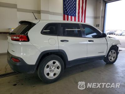 Trzecie zdjęcie samochodu z tyłu: 2016 JEEP CHEROKEE SPORT VIN:1C4PJMAB2GW219682 - miniatura